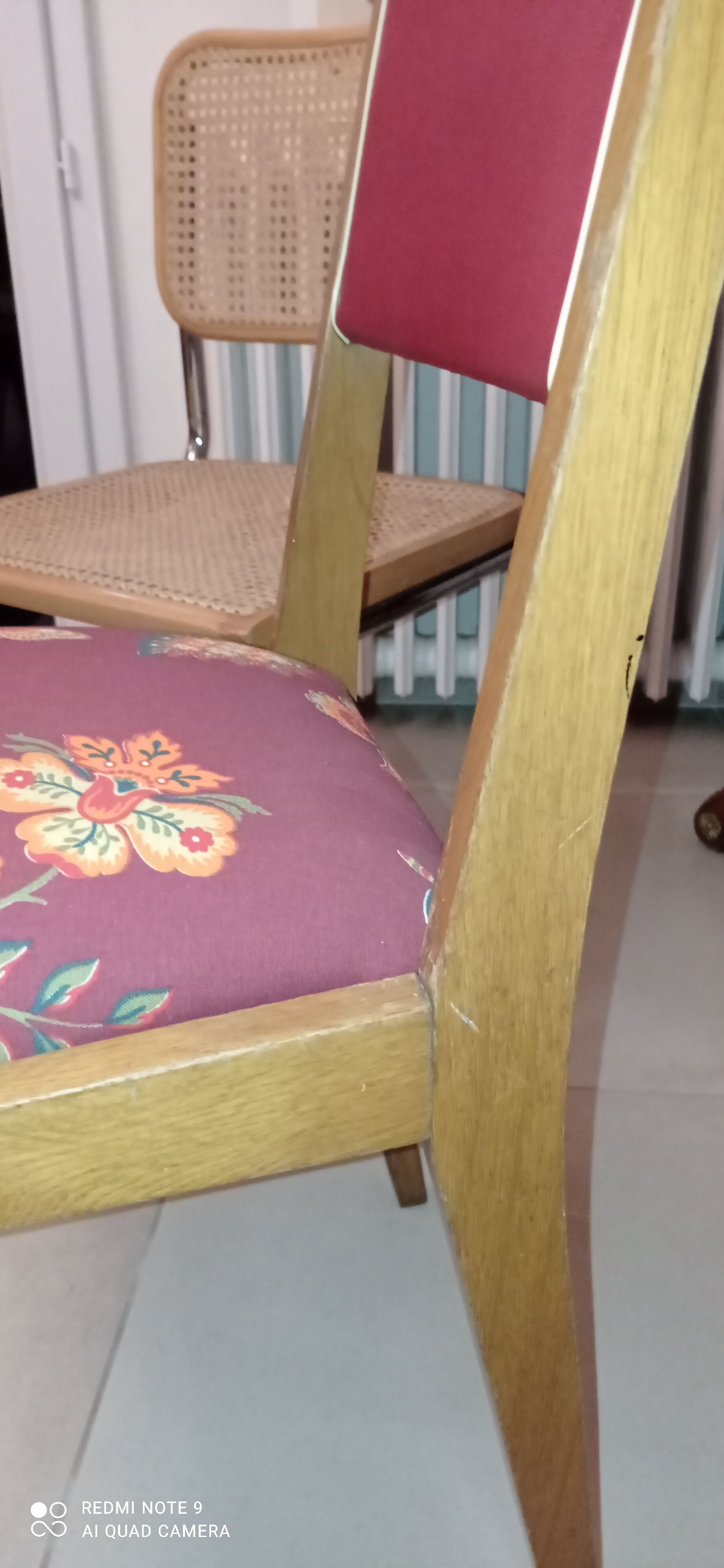 Chaise scandinave années 50