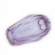Vase Art Déco, verre cristal alexandrite, Moser, Tchécoslovaquie, années 1930