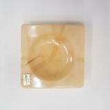 Alabaster vintage ashtray