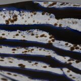 Large speckled ceramic bowl, 1950s
