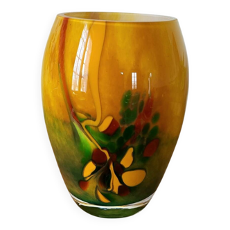 Glass Vase Soisy Essone Art Glassware