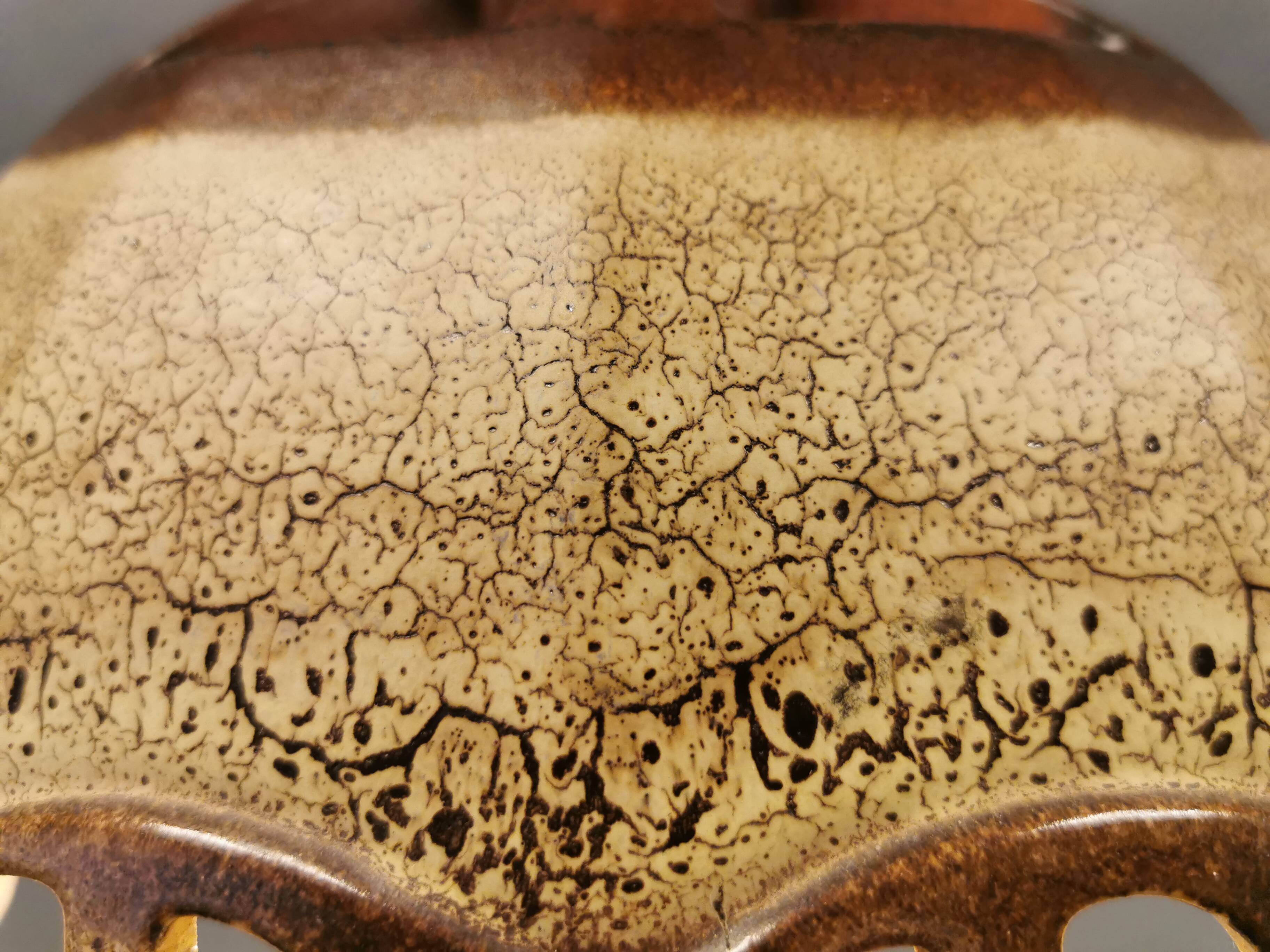 Ceramic hanging lamp, Danish from the 1970s.