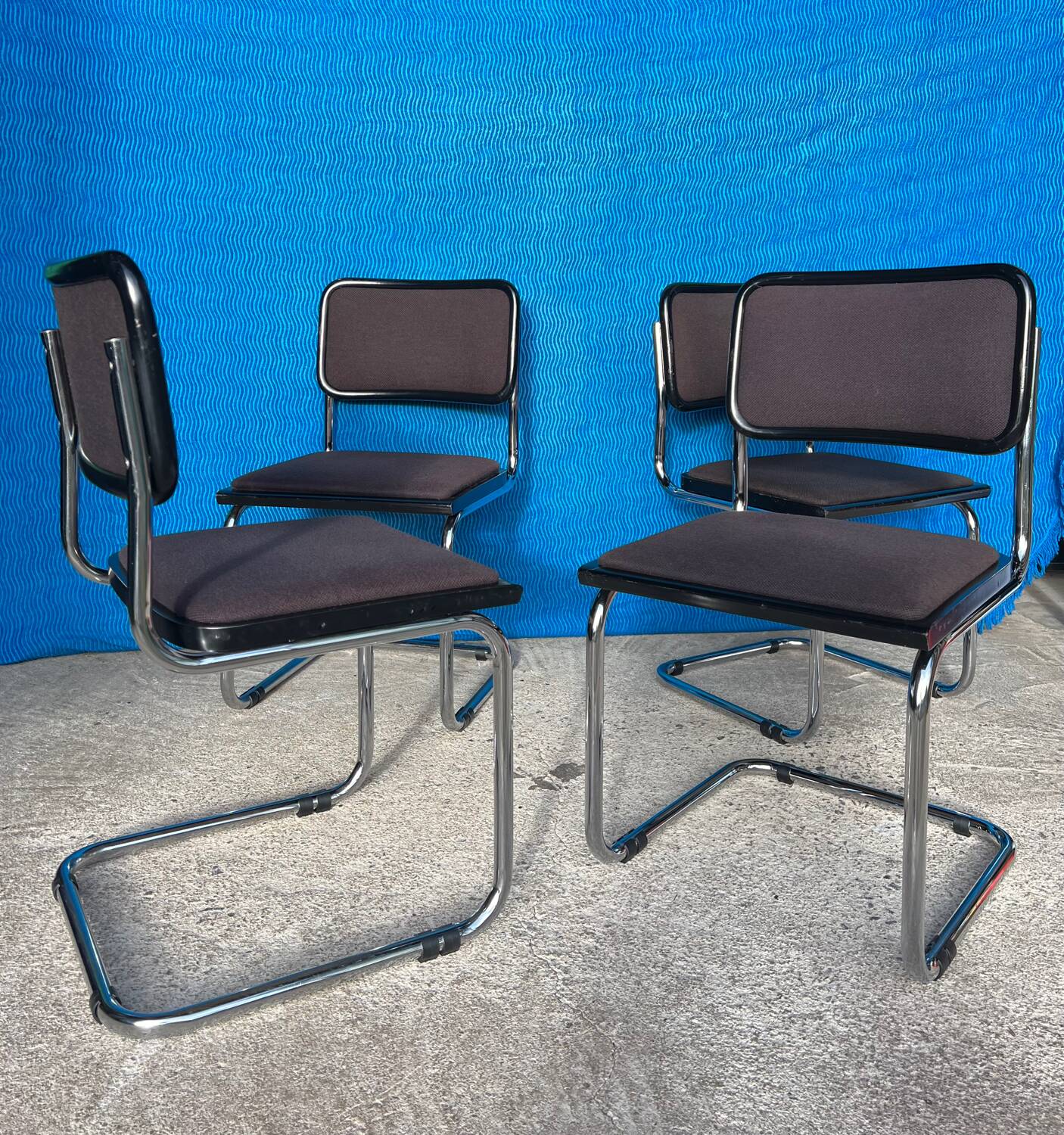 ENSEMBLE DE 4 CHAISES MARCEL BREUER