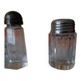 Lot of 2 table salt shakers early 20th