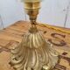 Glass flower laying lamp