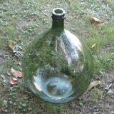 Dame jeanne verte 60l ancienne