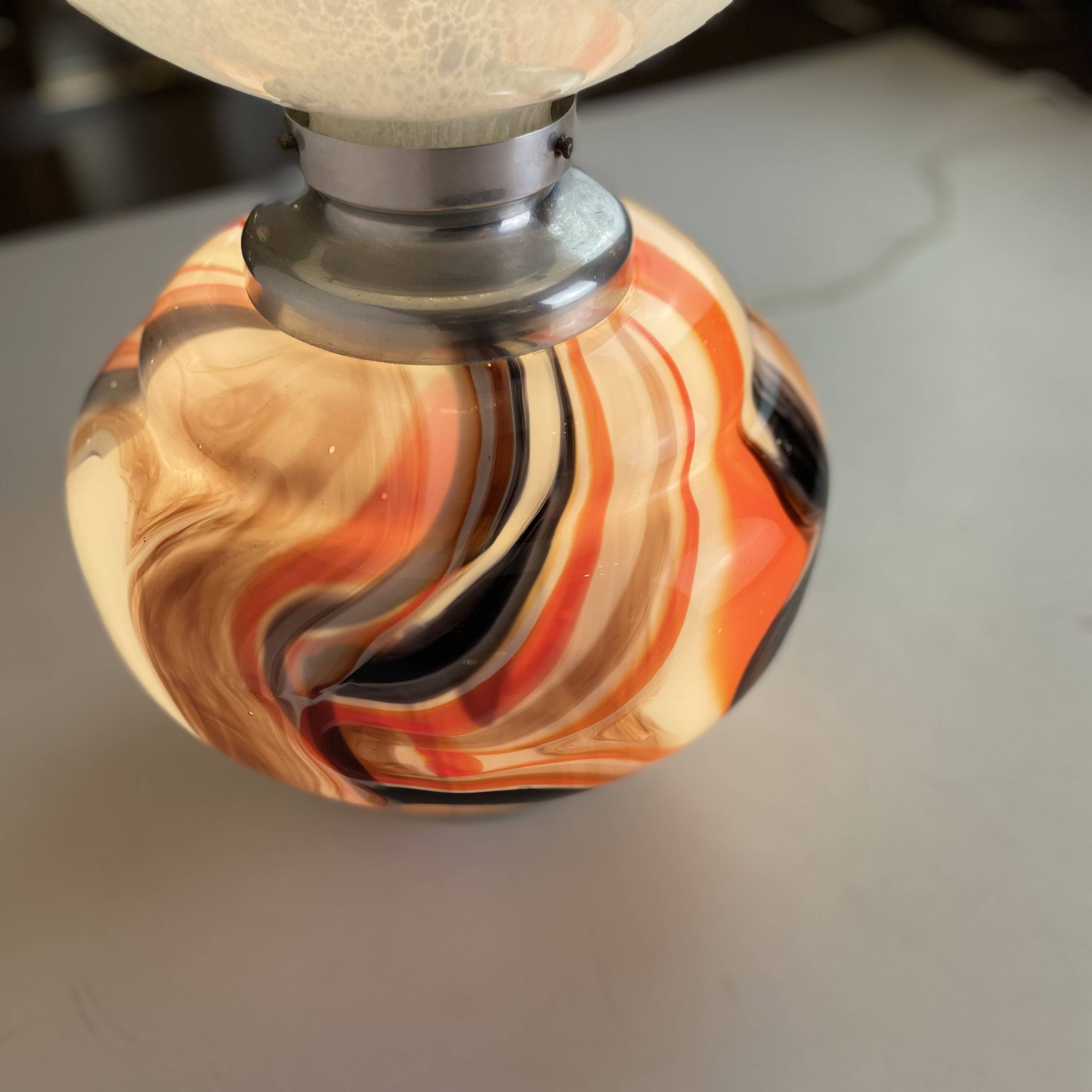 Lampe de table Murano, années 1960
