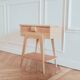 Worker/ Renovated vintage Scandinavian bedside table, 1950s-60s