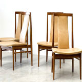 Oak dining chairs 1960s