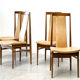 Oak dining chairs 1960s