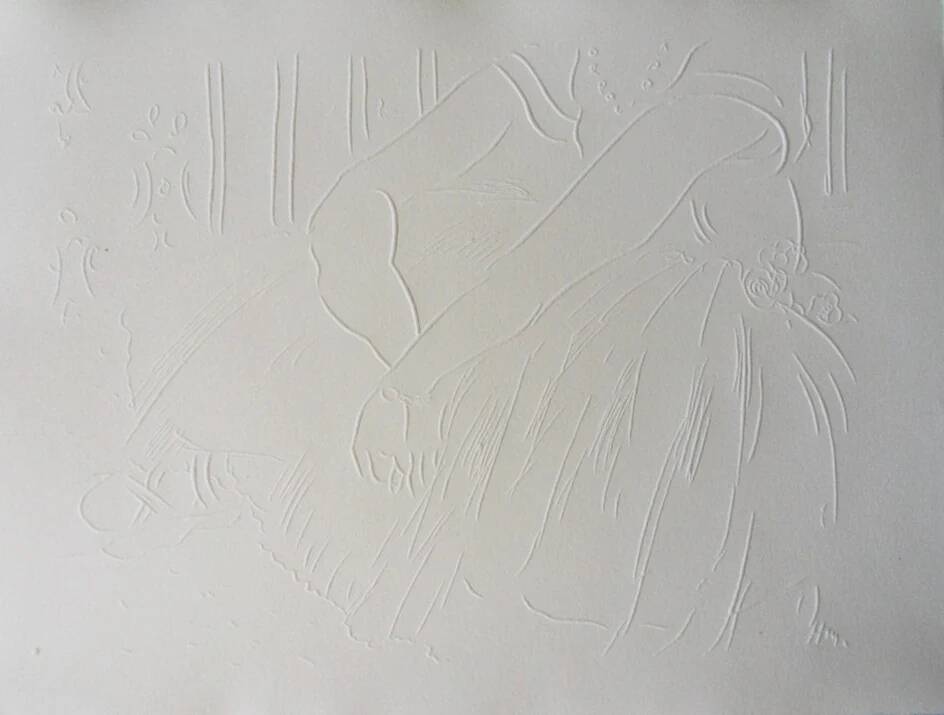 Henri Matisse: The Fabric of a Ballerina - Signed engraving