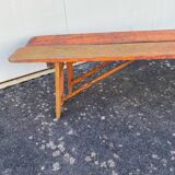 Folding brewery benches