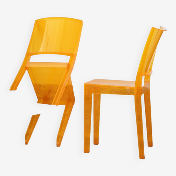 2 La Marie chairs by STARCK for KARTELL