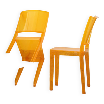 2 chaises La Marie par STARCK pour KARTELL