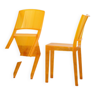 2 La Marie chairs by STARCK for KARTELL