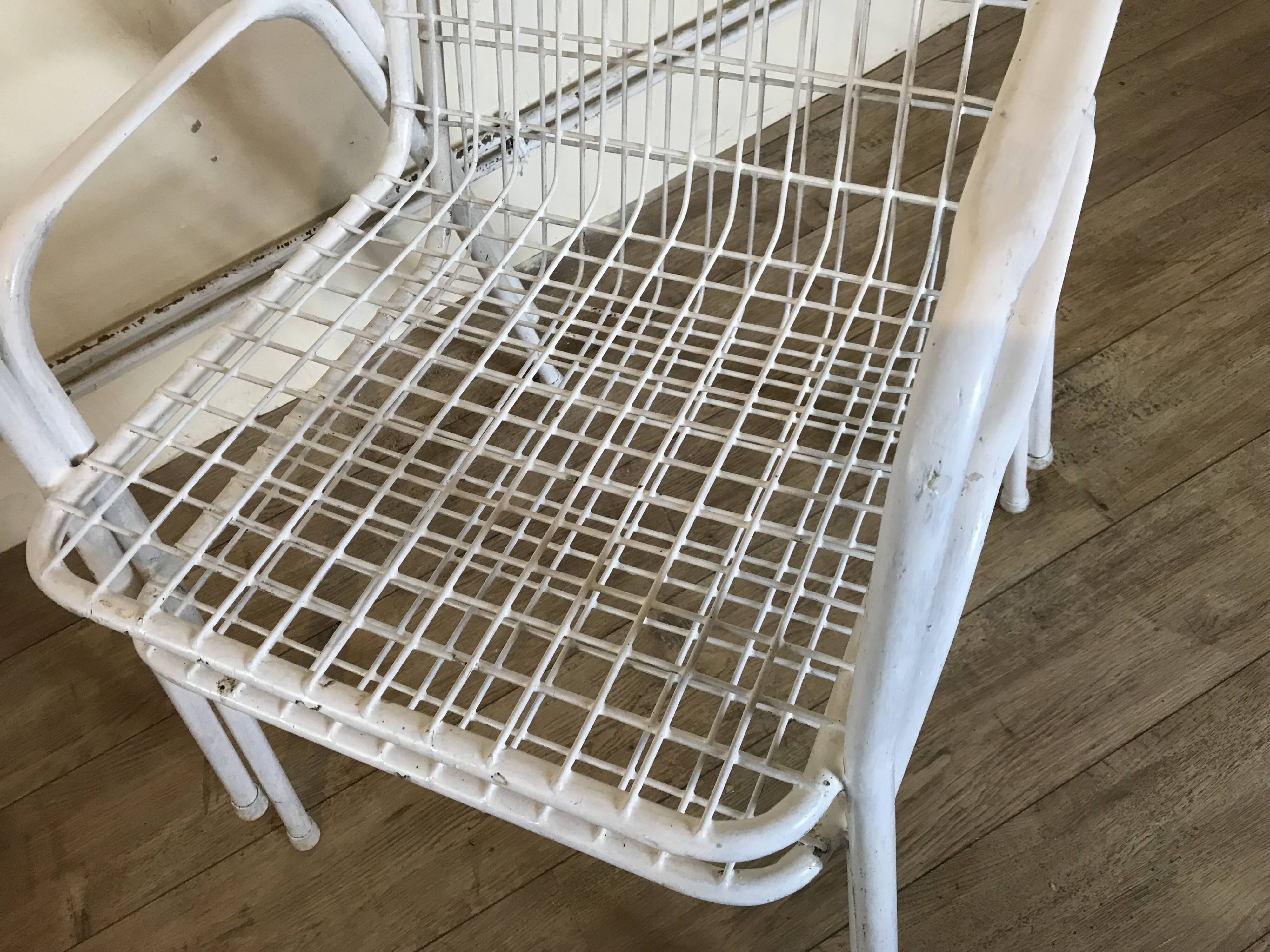 Pair of vintage emu rio model armchairs