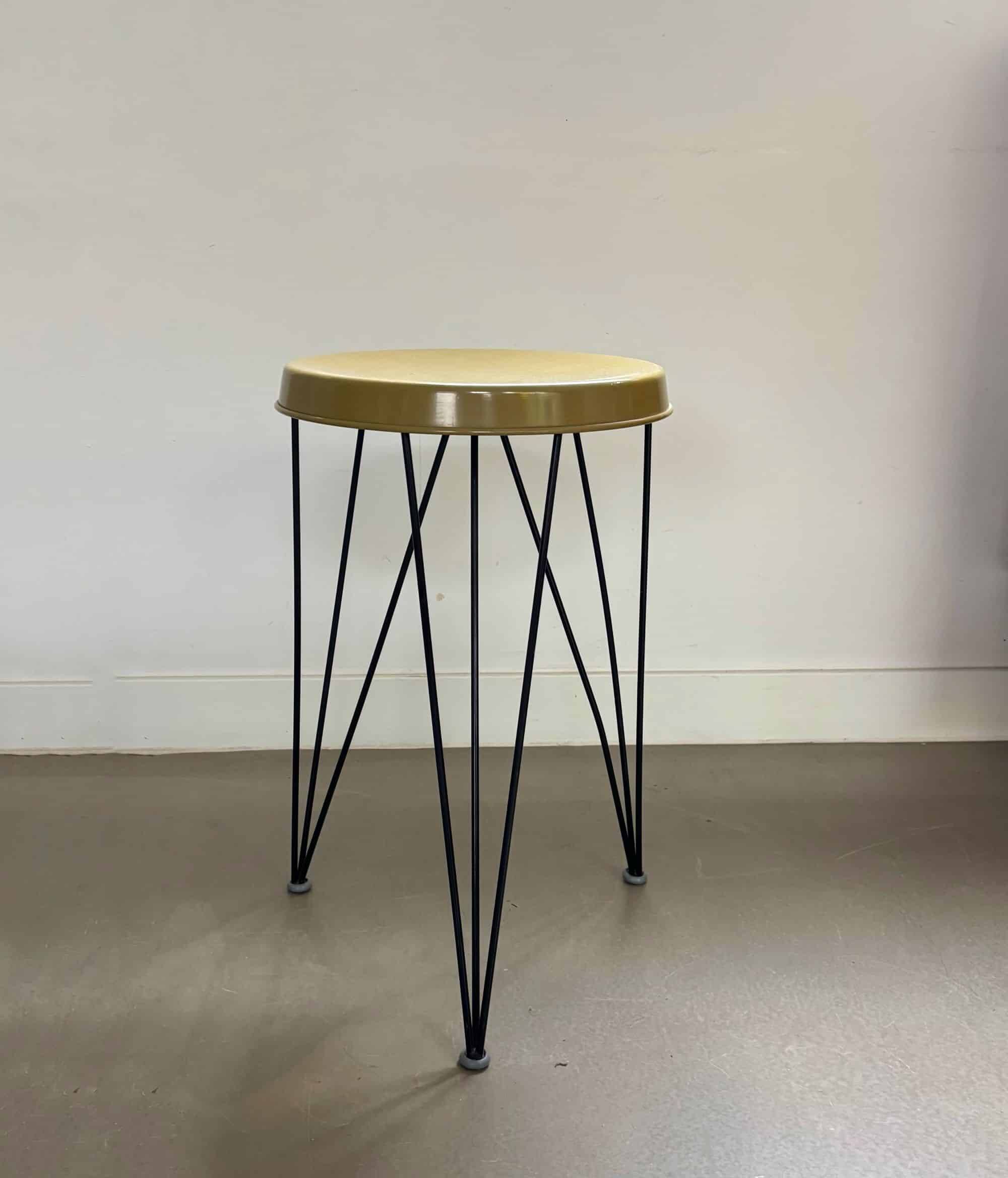 Metal stool model 'Seggiolina', Tjerk Reijenga for Pilastro, 1950/60s