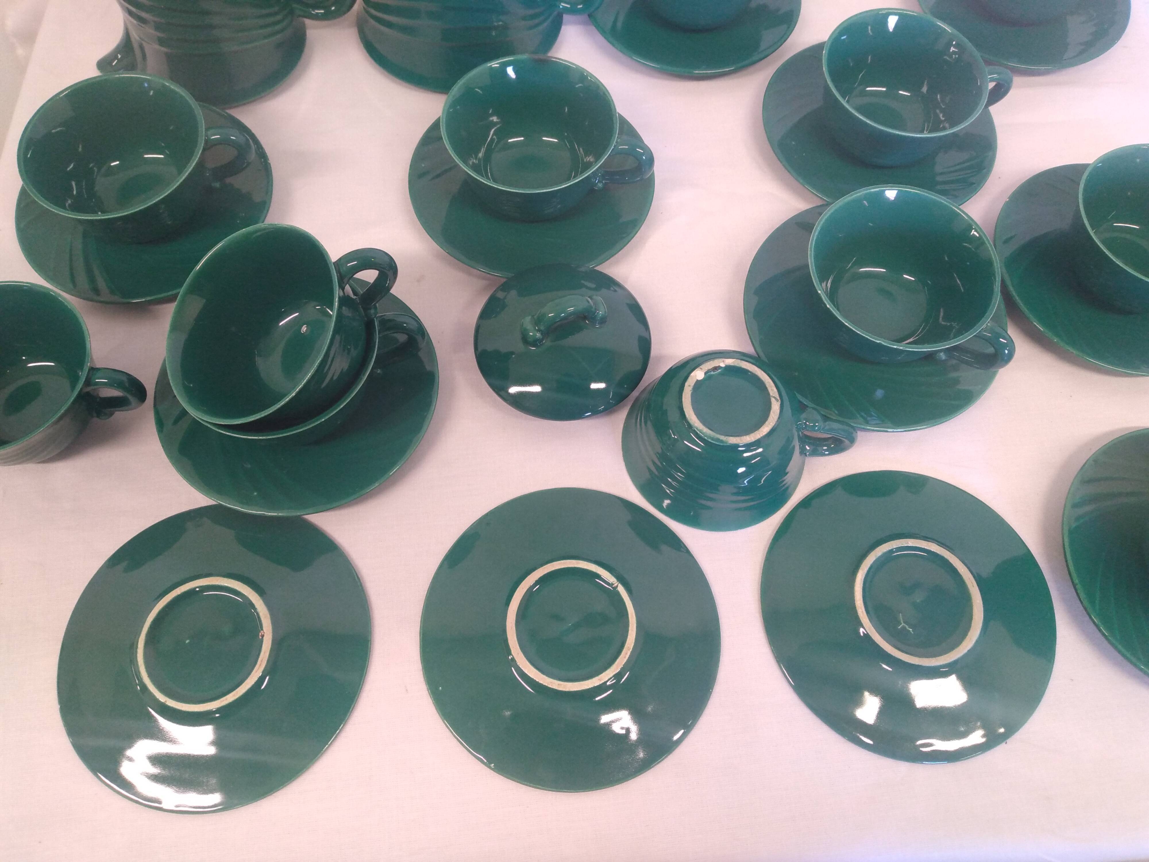 Coffee service p.l france bandeau art deco