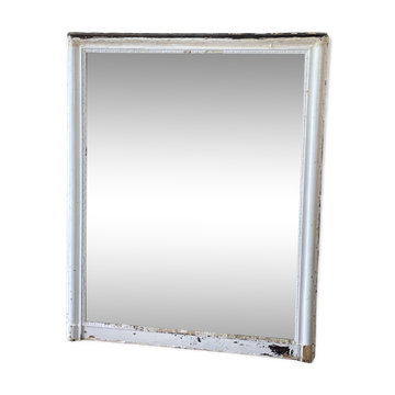 Miroir blanc vintage
