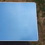 Modernist industrial and vintage console table in Stafor brand metal