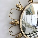 Vintage convex sun mirror Deknudt