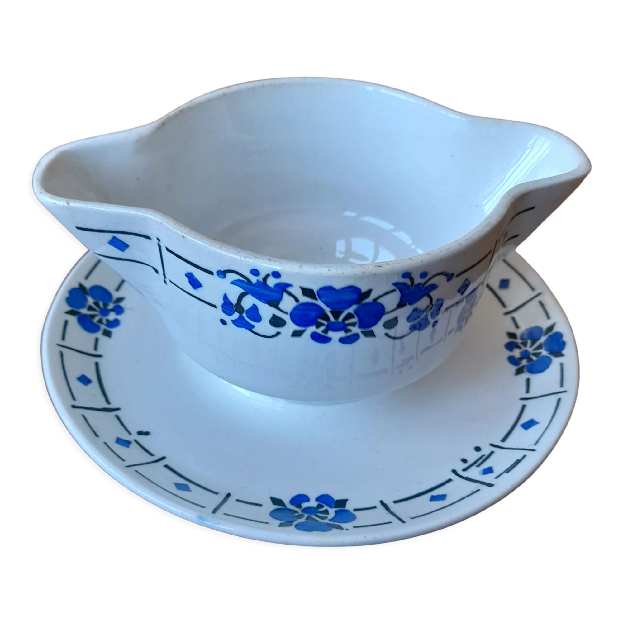 Ceranord earthenware sauceboat