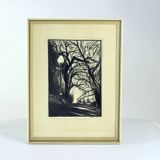 Set Of 2 Paintings On Paper, Signed Sestak 1972
