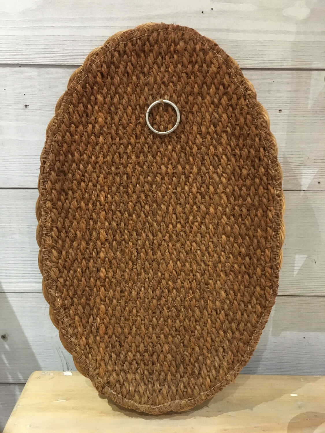 Oval rope mirror