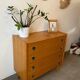Vintage oak chest of drawers