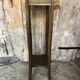 Vintage Wooden High Bolster Side Table #A605