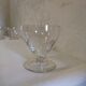 12 engraved fine glass aperitif / liqueur glasses