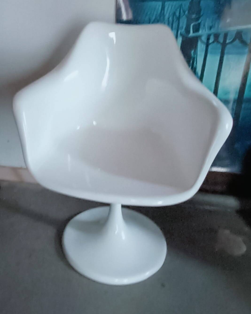 Resin armchair