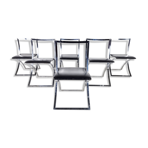 6 chaises de salle à