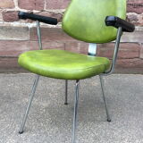 Pair of  vintage faux armchairs 1960