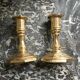 Golden brass candlesticks nijhof holland