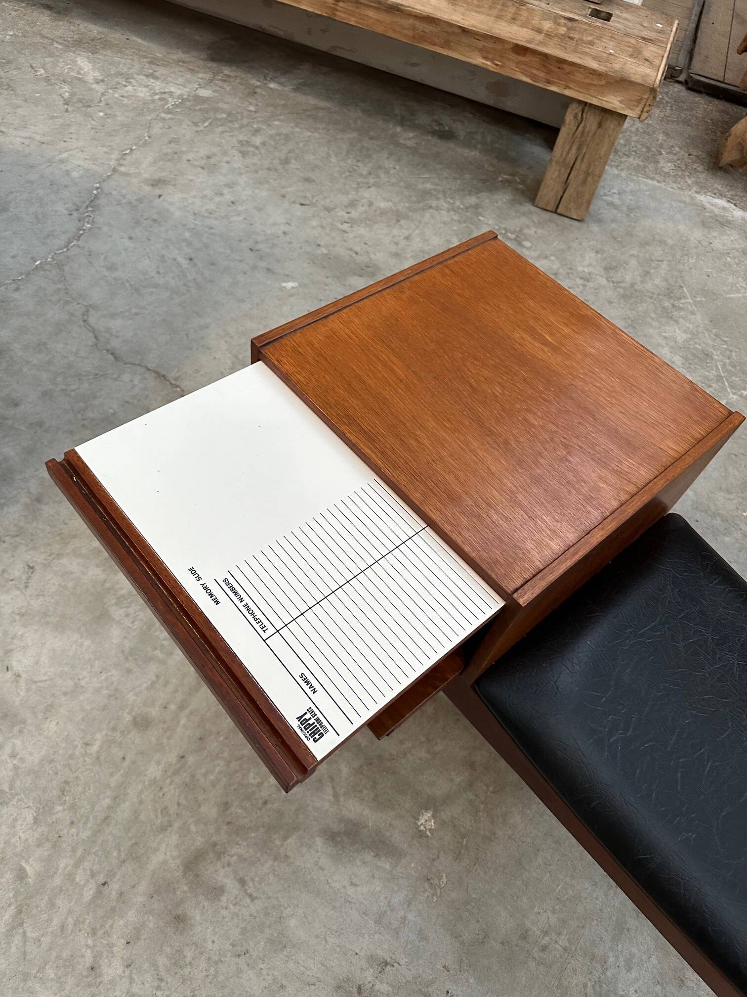 60s Hallway Bench