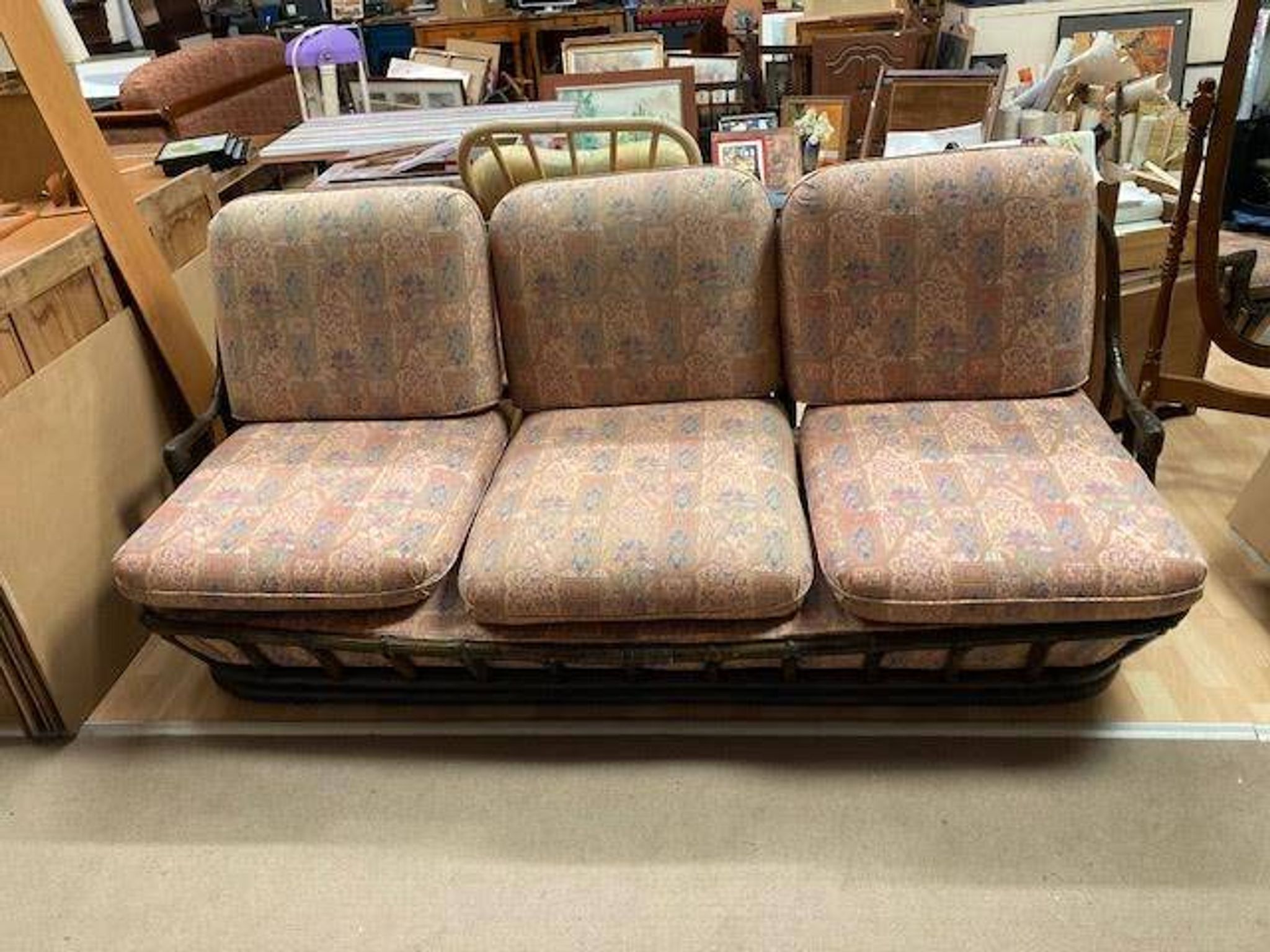 Rattan sofa