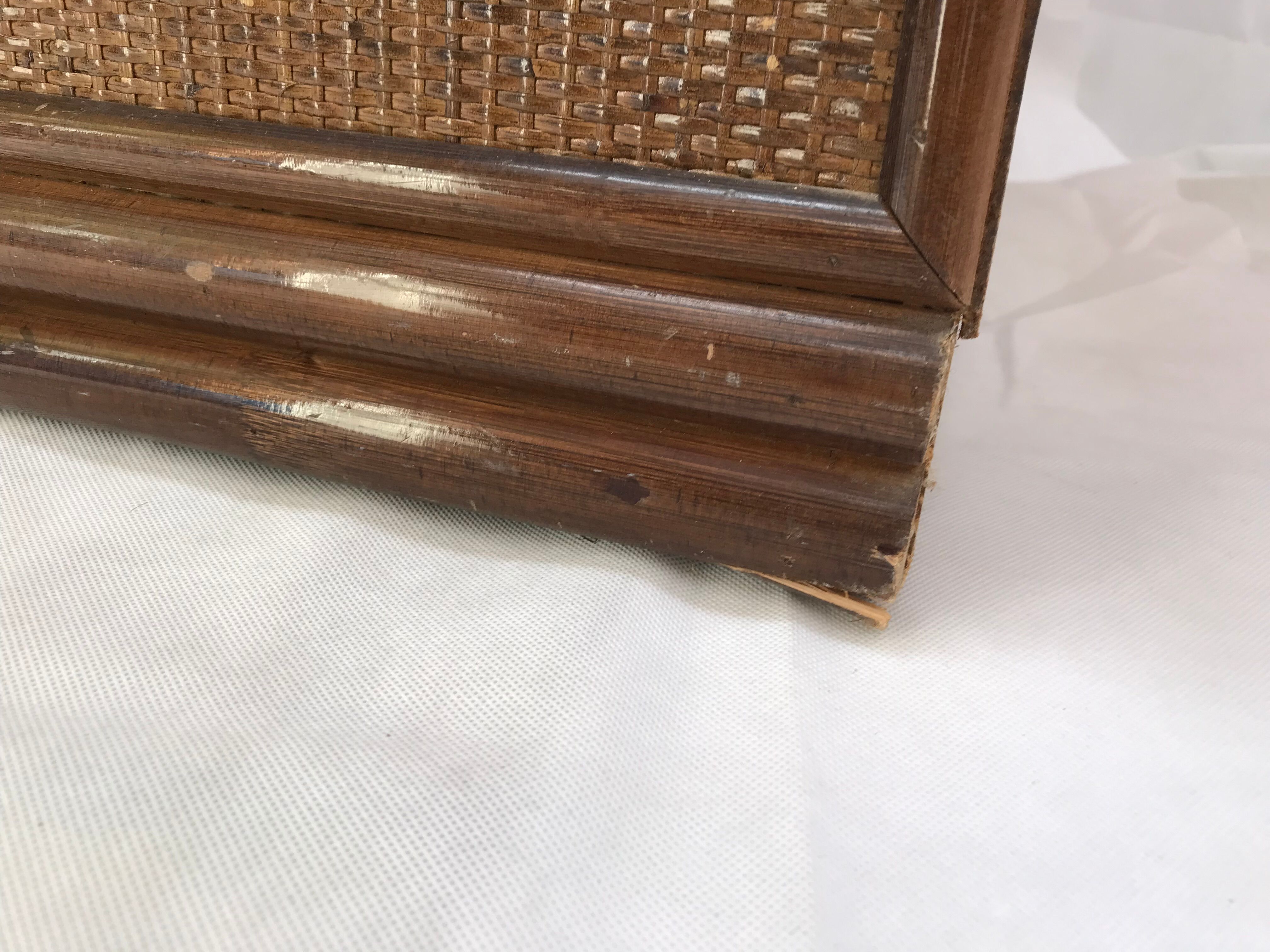 Rattan chest of drawers 7 drawers