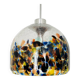 Grande suspension en verre de Murano coloré