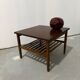 Vintage Danish Scandinavian design teak coffee table from the 60s