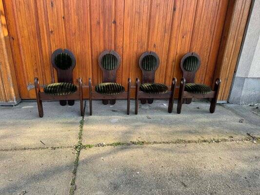 Mid-Century Dining Chairs from Szedleczky Maria, 1960s, Set of 4