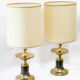 Paire de lampes de table classiques 1960-1970 Italie par Tamarri & Palmieri