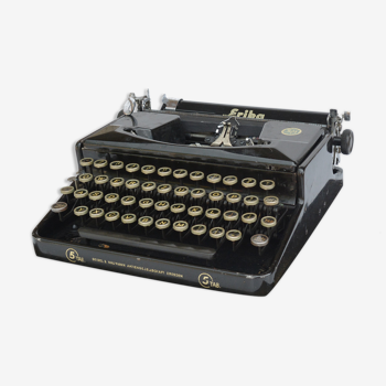 Machine à écrire Seidel - Naumann Dresde Erika Allemagne années 1930