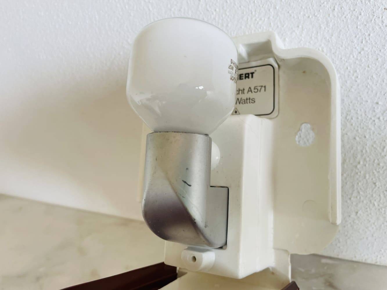 Glass and wood wall sconce light