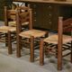 Ensemble de 6 chaises attribuées à Charles Dudouyt 1950’s
