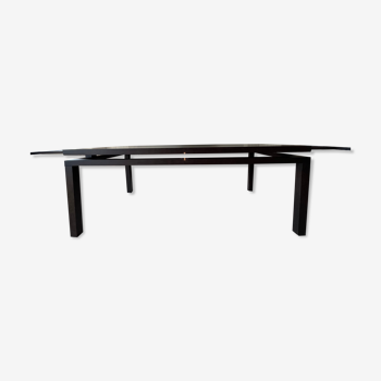 Wooden dining table wengé roche bobois