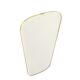 Vintage Rockabilly Freeform Mirror Gold Fifties Design 61cm
