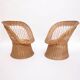 Corolla chair in rattan