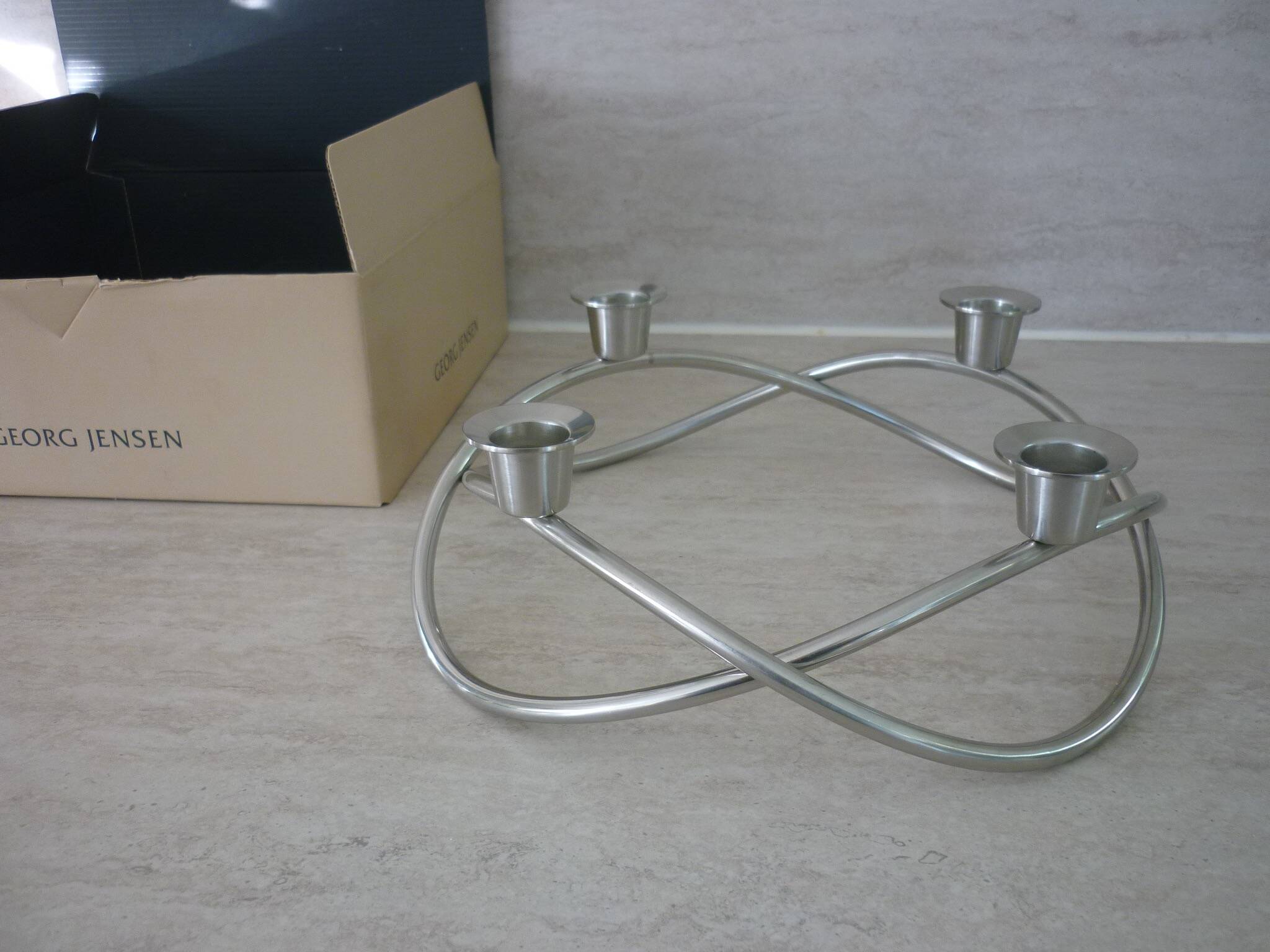 Season Living Candlestick by Georg Jensen