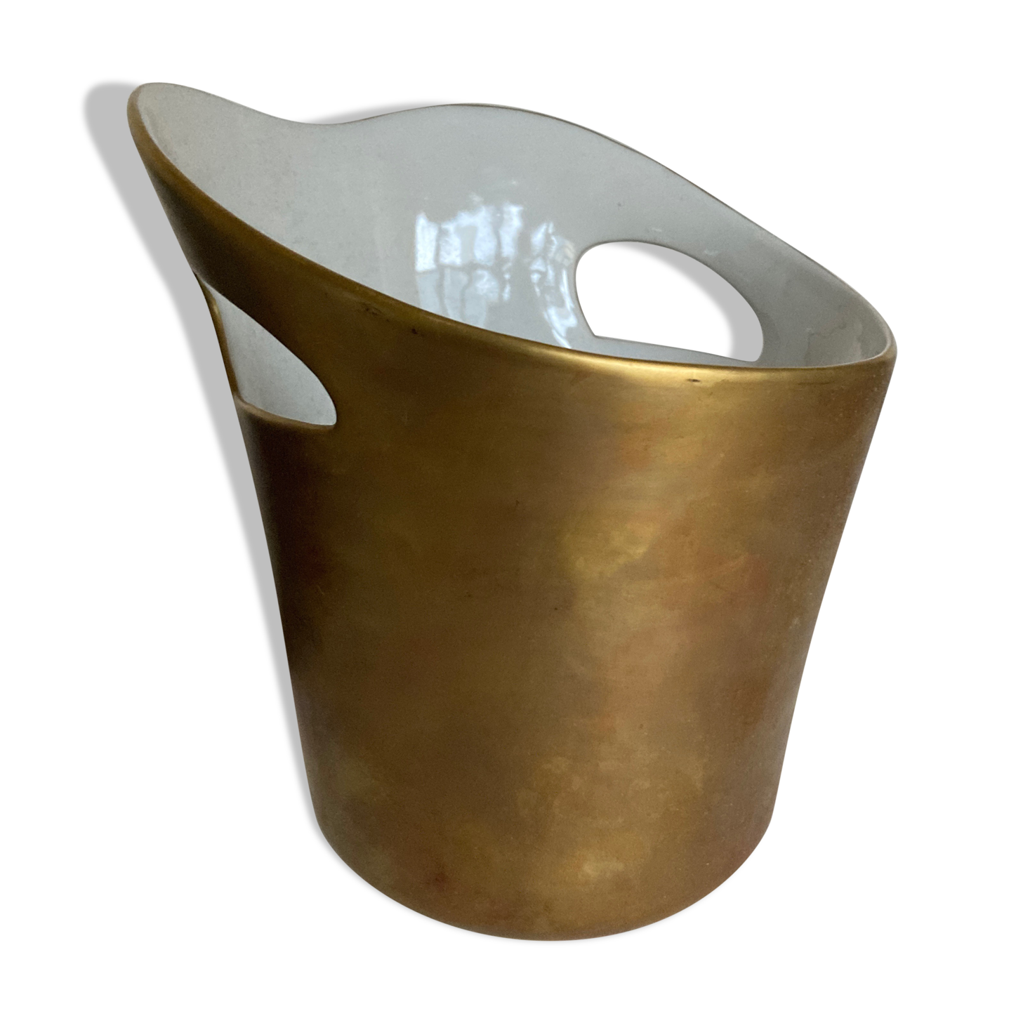 Product BHV Champagne bucket in Porcelain de Paris free form